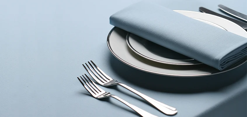 Napkin & Table Linen - Gray