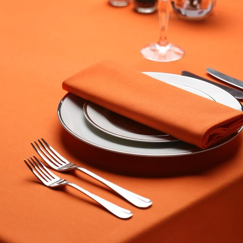 Napkin & Table Linen - Tangerine