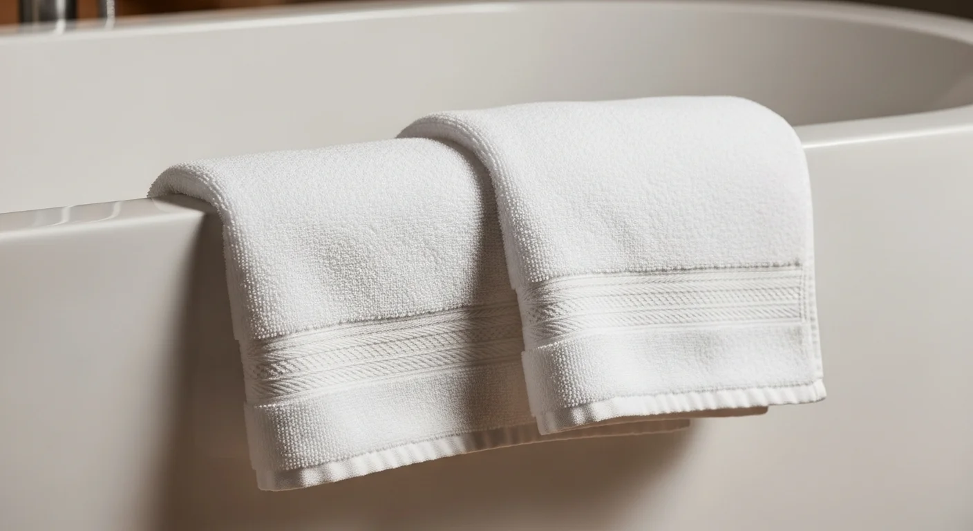 Folded towel stock at the Wembley plant serving Canvey Island